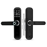 ReaIOKbii TUYA Smart Door Lock con maniglia: 5-in-1 Caratteristiche autenticazione biometr...