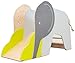 Produktbild EduCasa - Spielburg "Elefant" - Kinder-Rutsche aus Spanplatte indoor