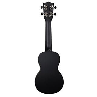 Kala KA-SWB-BK Waterman Soprano Ukulele – Black Matte Bundle with Gig Bag, Tuner, Austin Bazaar Instructional DVD, and… - Les Beatles, Paul McCartney, John Lennon, RIngo Starr, George Harrison Kala KA-SWB-BK Waterman Soprano Ukulele - Black Matte Bundle with Gig Bag, Tuner, Austin Bazaar Instructional DVD, and… – Image 5