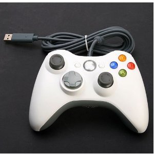 Kabalo White Wired Controller for Xbox 360 Console & Windows PC - suitable for Xbox 360 and Windows 2000/ME/XP/Vista/7/8