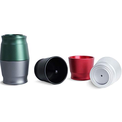 tellaLuna Aluminio dosificando 58MM Espresso Barista Powder Picker para EK43 Grinder Brewing Cup Coffee Tamper Dosing, A - Imagen 4