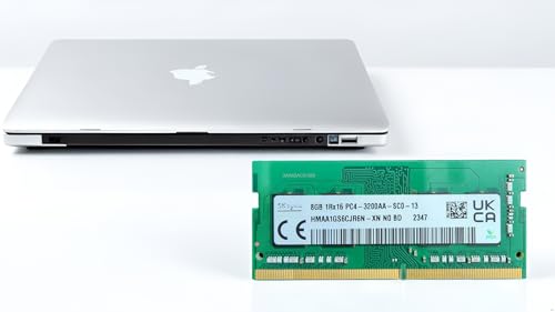 Image of Laptop RAM for SK hynix 8GB DDR4 3200MHz PC4-25600 - 1Rx16 Single Rank (4 IC) CL22 1.2V SODIMM Notebook Memory - HMAA1GS6CJR6N-XN