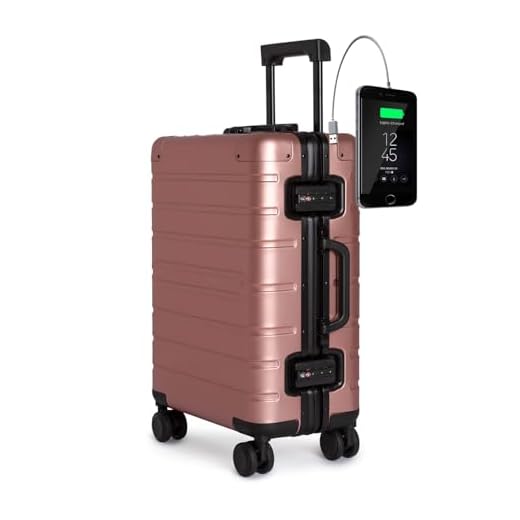 TOKYOTO - Maleta de Cabina 100% Aluminio Puro Metálica Juvenil Ultraligera Equipaje de Mano, 55x40x20 cm | Trolley de Viaje Ryanair, Easyjet | Maleta Rígida Silver Logo