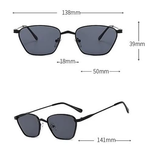 Image of Dervin UV Protected Square Party Sunglasses for Men and Women