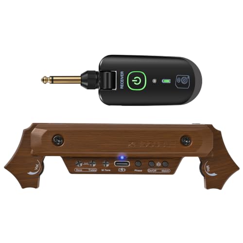 Wireless Acoustic Guitar Pickup with Mic