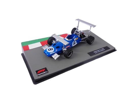 OPO 10 - Voiture Miniature Formule 1 1/43 Compatible avec Matra MS 10 Jean-Pierre Beltoise 1969 - FD207