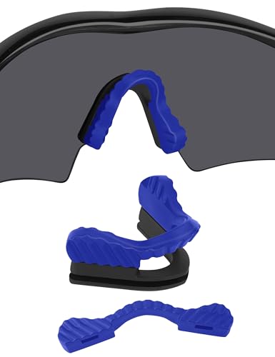 Image of BLAZERBUCK Soft Replacement Nose Pads Nose Pieces for Oakley M Frame Series Sunglasses - Blue