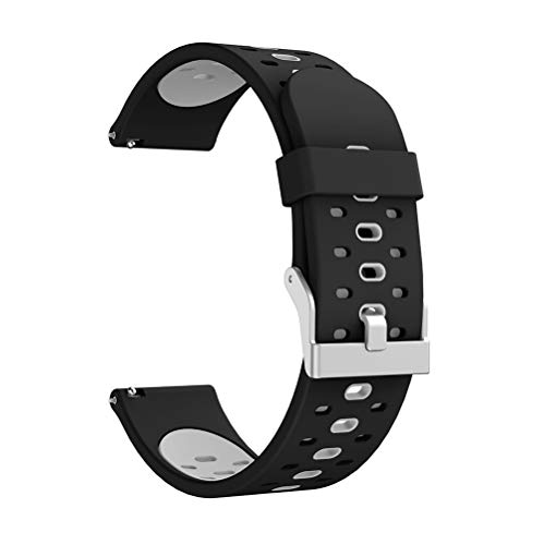 Correa de silicona de 20 mm para Garmin Forerunner 245 y Venu SQ 4