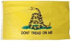 UNK Gadsden Flag 3ft x 5ft Cotton Flag Dont Tread On Me