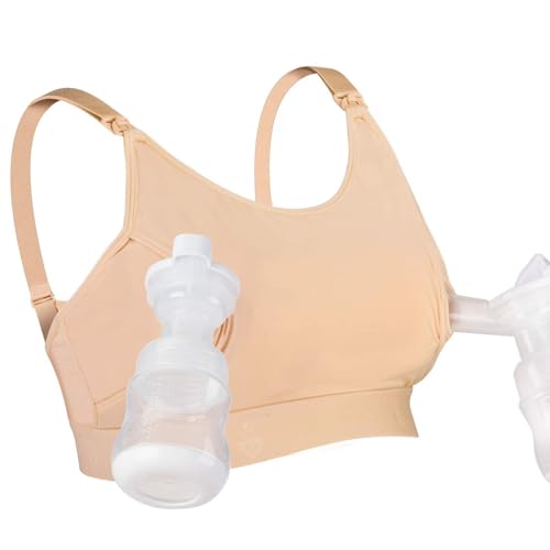 KIMODO Gepolstert Nahtlose Unterwäsche BH Bralette Die Ultimative Komfort Bra Stretch Freizeit Still Bustier Damen BH ohne Buegel Wohlfühl Tops Soft Schlaf (A-Weiß, L)