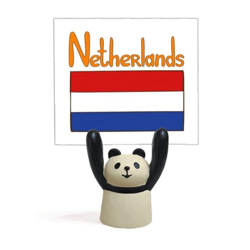 Porte-mémo panda figurine Pays-Bas pour décorer votre bureau d'enfant