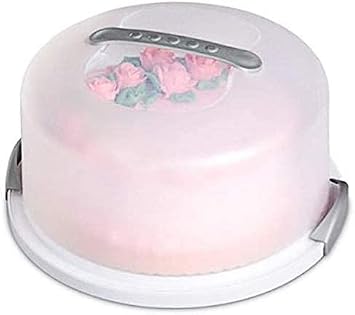 Sterilite Cake Server Circular Serving Container White
