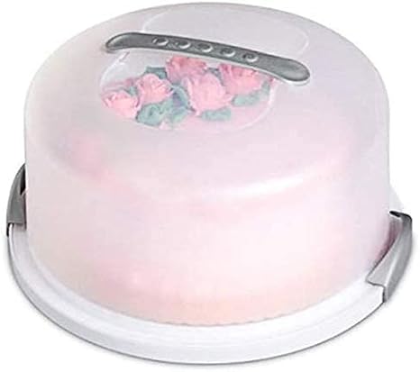 Sterilite Cake Server Circular Serving Container White