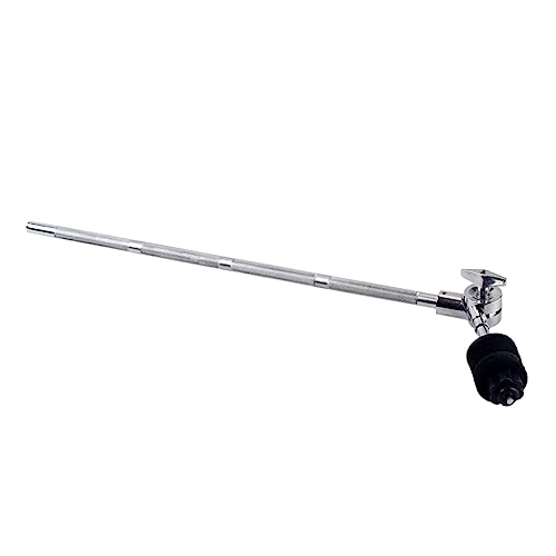 Yardwe Drum Clamp Extension Holder Stand for Percussion Instruments Heavy Duty Mount for Cymbals and Drum Parts Durable Accessory for Enhanced Playing Atmosphere Silver