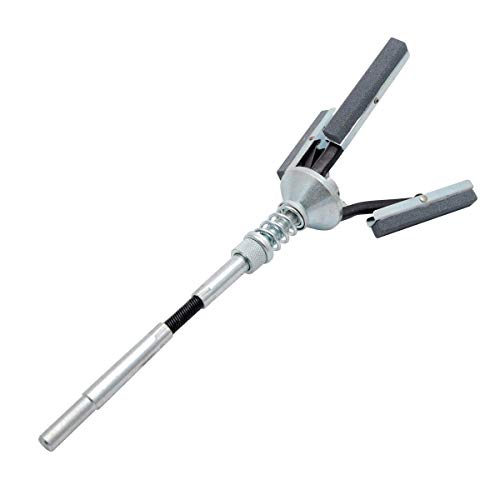 HugeAuto Dégivreur de cylindre réglable, 5,1 cm, pierre de moteur de voiture, outil d'arbre de meulage de frein 32 mm-90 mm, grain 220 Cover