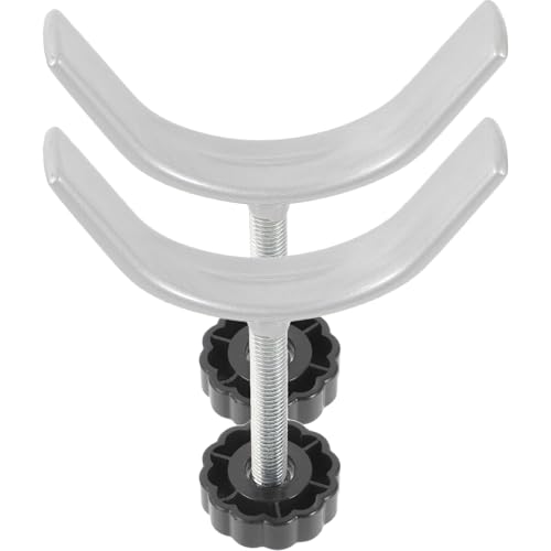 Beaupretty 2 Piezas Tornillos de Presión para Puertas Infantiles y Mascotas de Varillas Roscadas de Acero Sólido para Barreras y Rejas Domésticas Instalación sin Taladro Protección Segura