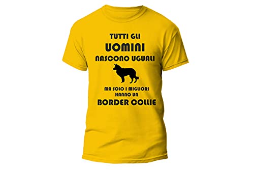 Maglietta Border Collie Uomo - Tutti gli Uomini