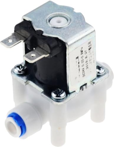 Électrovanne électrique normalement fermée DC 12V interrupteur débit eau distributeur 1/4