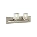 PLC Lighting 642 SN 2 Light Vanity, Wyndham Collection, Satin Nickel Finish