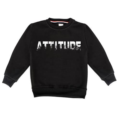 Image of Kids Woolen Graphic Print Sweatshirts and Sweatpants Set for Kids Suit Set (SWT.RN.TR-22)