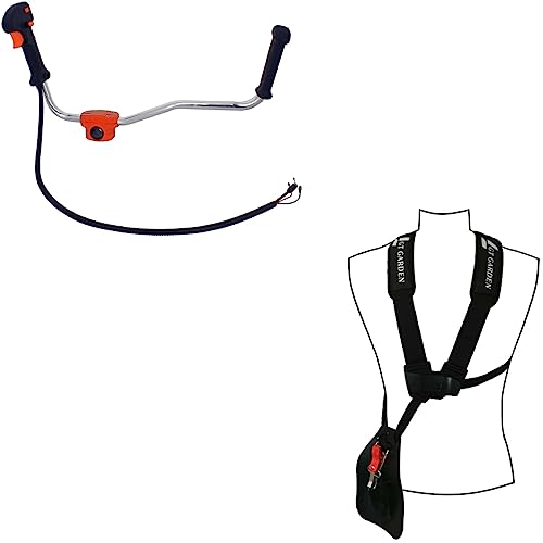 GT Garden Guidon et Harnais pour débroussailleuse