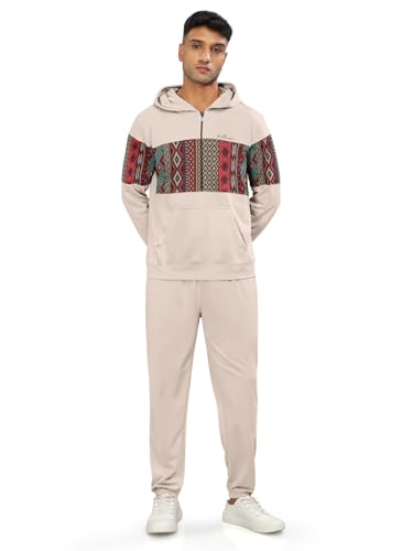 Image of BULLMER Trendy Clothing Set with Hoodie & Pants Co-ords for Men