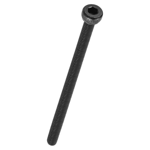Kozelo 30pcs Socket Head Cap Screws - [M2.5-0.45 x 50mm] Alloy Steel Black Oxide Grade 12.9 Internal Hex Screw for 3D Printer Furniture Industrial Use, Black