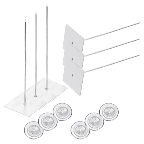 Broches isolation autocollantes pour fixer panneau mousse sans percer