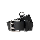 einfarbiger Herren Leder Gürtel mit einer glatten Oberfläche