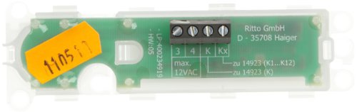 Schneider GmbH Bouton poussoir en acier inoxydable avec plaque nominative RGE1274439 - vue 3