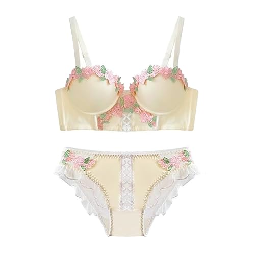 Soutien-gorge sans armature coton confortable et doux pour femme en lot de lingerie style rétro