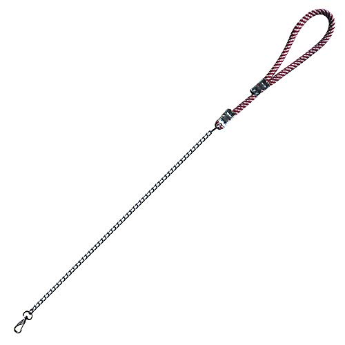 Furacão Pet Guia de Corda com Corrente de Metal 1 Tamanho M,2,50mm (16mm) para Cães (cores sortidas)