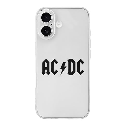 iPhone17用ケース ACDC アイフォン17用ケース スマホケース おしゃれ 人気 TPU 耐衝撃 携帯ケース ワイヤレス充電対応