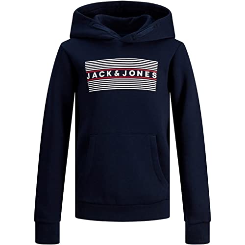 Jack and Jones Niños Corp Sudadera Deportiva con Capucha Azul Marino Blazer 11-12 años