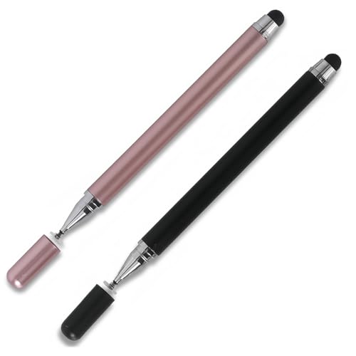 AIYVELU 2pcs Tablet Stylus, 2 en 1 Stylus, Alta Sensibilidad y Precisión Tablet Touch Stylus para...