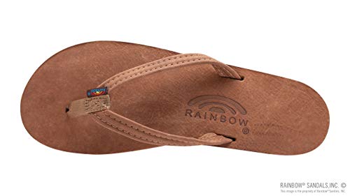 Rainbow Sandals Ladies Luxury Leather - Single Layer Arch Support With 1/2" Narrow Strap3