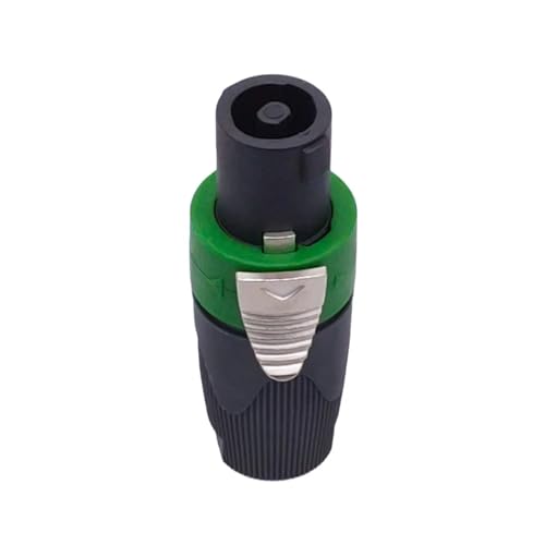 Connecteur 4 broches NAC3FCA mâle vert pour alimentation d'écran LED et éclairage