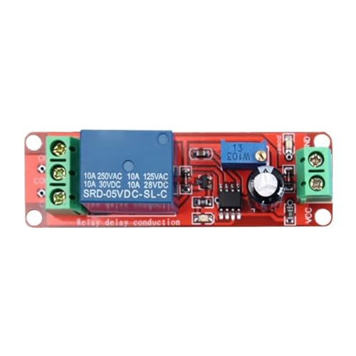 Interrupteur de commande DC 5V NE555 avec bouclier de relais temporisé complet