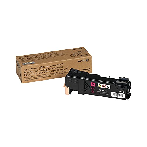 Crazy Clearance Xerox Phaser 6500/ WorkCentre 6505 Magenta High Capacity Toner Cartridge (2,500 Pages) - 106R01595