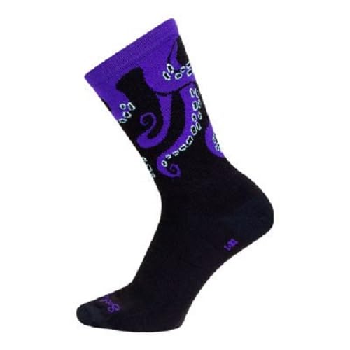 SockGuy Unisex Crew 6in Tentacool Cycling/Running Socks2