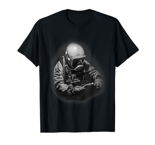 Buzo Realista Soldadura submarina Camiseta