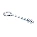 Prime-Line 9066991 Eye Bolts With Nuts, 1/2 in.-13 X 8 in., Zinc Plated Steel, 10-Pack