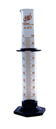SEOH Graduated Cylinder Borosilicate Glass 2 Part- Capacity (ml) 100