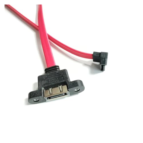 Cable de datos SATA 3.0 en ángulo de 90° de 50 cm miniatura 5