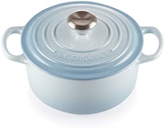 Le Creuset Signature Enamelled Cast Iron Round Casserole Dish With Lid, 24 cm, 4.2 Litre, Satin Black, 211772400