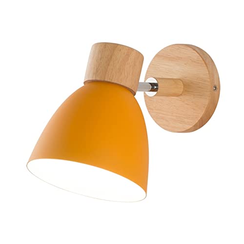 Aplique de Pared Europeo - Aplique de Pared Minimalista para el hogar - lámpara de Pared con Pantalla de Aluminio Sala de Estar Interior Dormitorio Aplique de Pared Ajustable balcón Pasillo Linterna