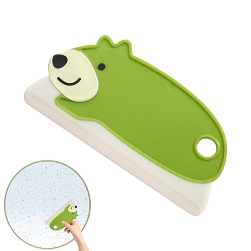 ETUCYNG - Raspador de ducha de dibujos animados para vidrio | Rasqueta de fregadero de cocina y baño | para el hogar, cocina, cuarto de baño y coche