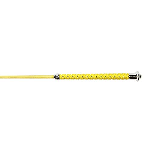 HKM 562760 Riding crop, XL, silver, gelb neon - 8041, 130
