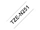 Brother Original P-touch Schriftband TZe-N251 24 mm, schwarz auf weiß (kompatibel u.a. mit Brother P-touch P700, -2430, -D600, -9700PC, -P750W) nicht laminiert