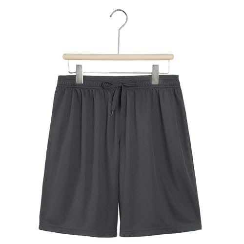 LeeHanTon Mens Gym Shorts Athletic Lightweight Performance Quick Dry Shorts with Elastic Waist 5 Pack4